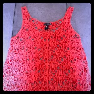 (Aqua) Cute coral top